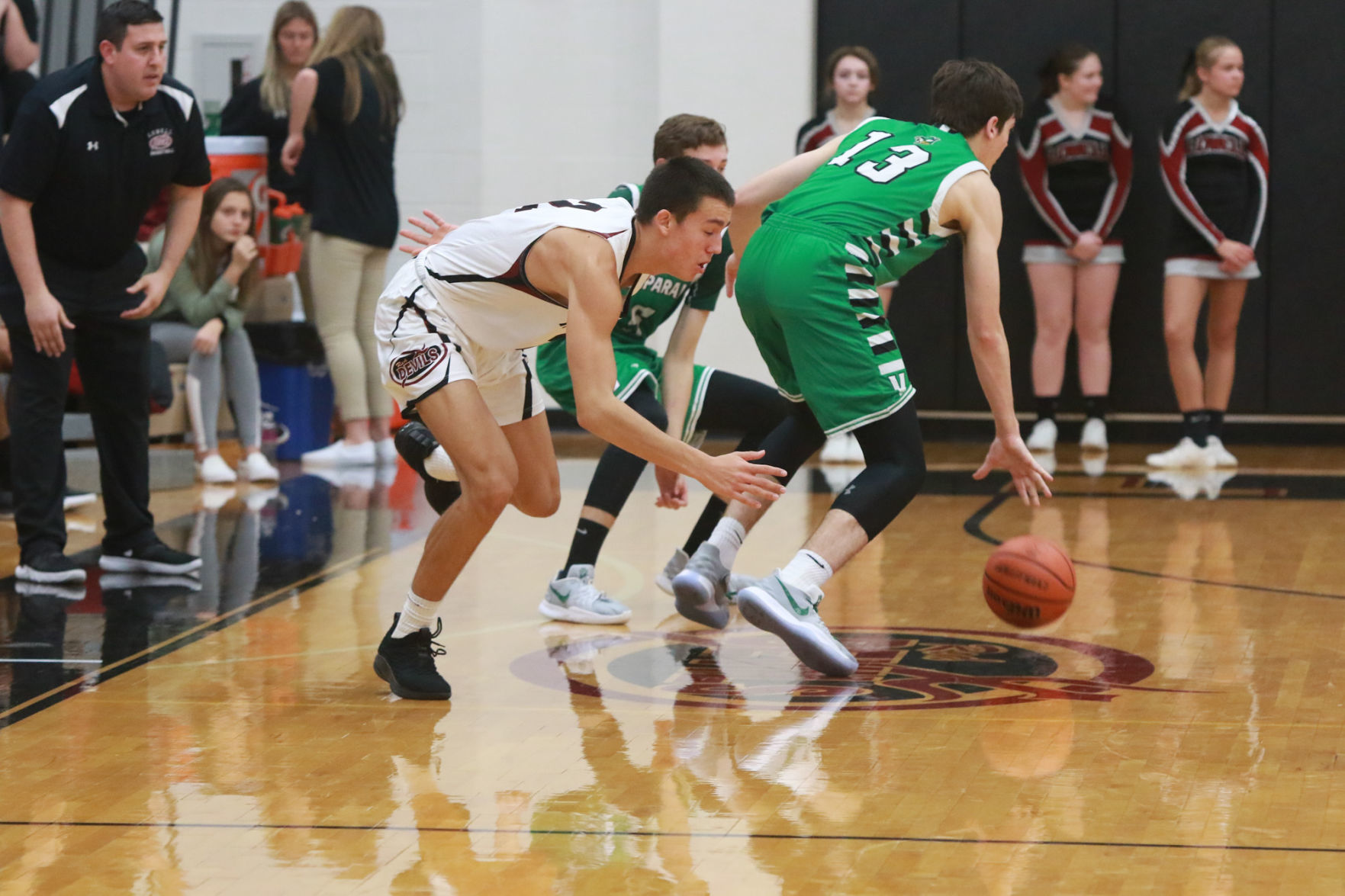 Gallery: Boys basketball - Valparaiso at Lowell